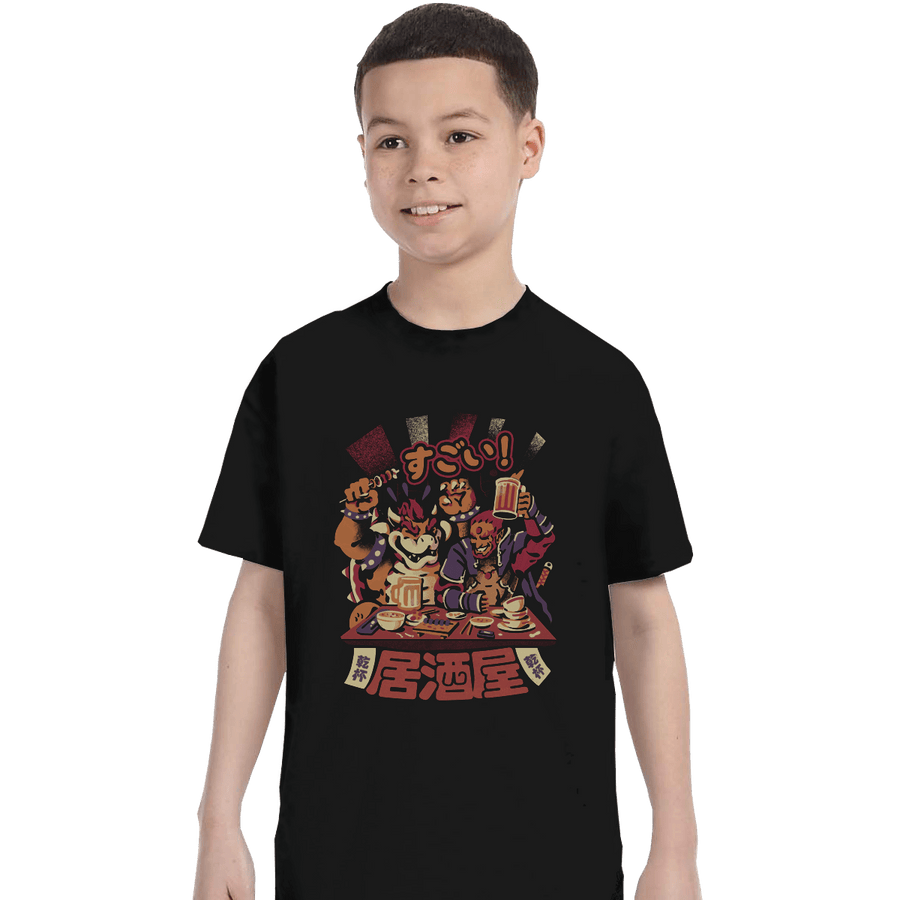 Shirts T-Shirts, Youth / XL / Black Villains Izakaya