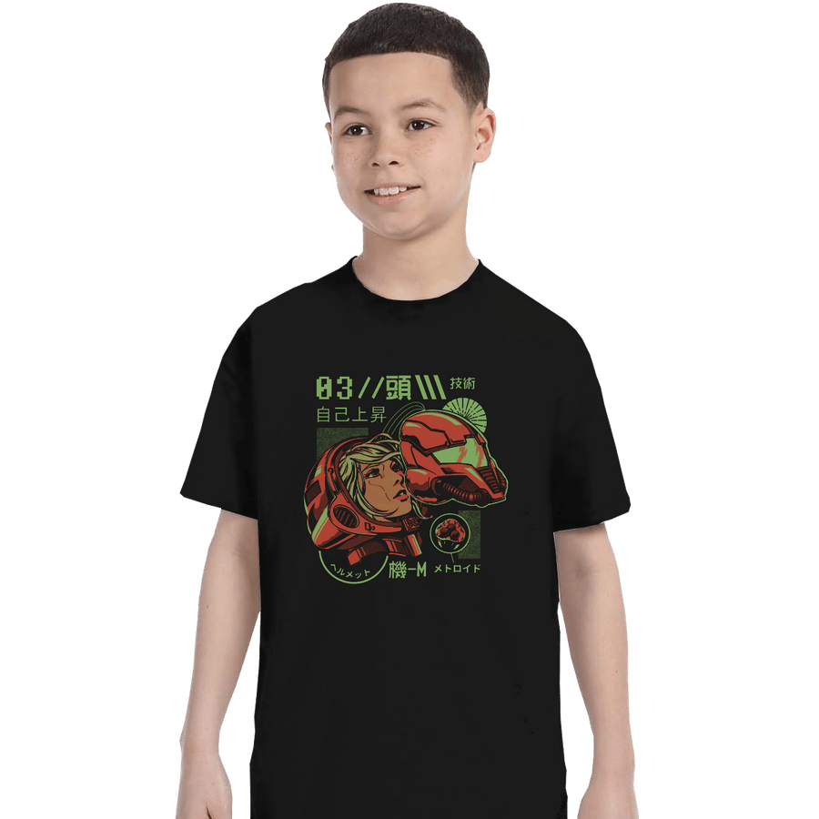 Shirts T-Shirts, Youth / XL / Black S-Head
