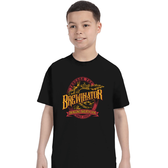Secret_Shirts T-Shirts, Youth / XS / Black The Brewinator