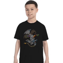 Load image into Gallery viewer, Shirts T-Shirts, Youth / XL / Black Dungeons In Dragons
