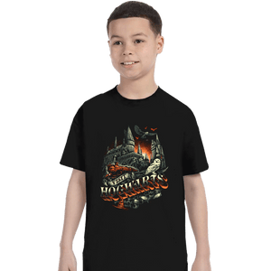 Shirts T-Shirts, Youth / XS / Black World Of The Wizards