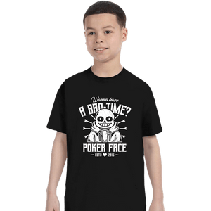 Secret_Shirts T-Shirts, Youth / XS / Black Bad Time.