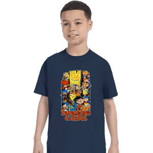 Secret_Shirts T-Shirts, Youth / XS / Navy Dungeons And Edds