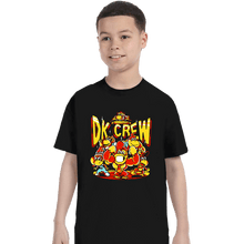 Load image into Gallery viewer, Daily_Deal_Shirts T-Shirts, Youth / XS / Black DK Crew
