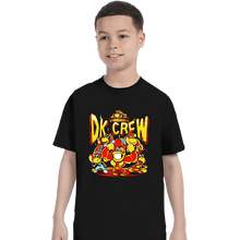 Load image into Gallery viewer, Daily_Deal_Shirts T-Shirts, Youth / XS / Black DK Crew
