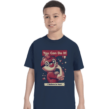 Load image into Gallery viewer, Shirts T-Shirts, Youth / XL / Navy I Believe In You
