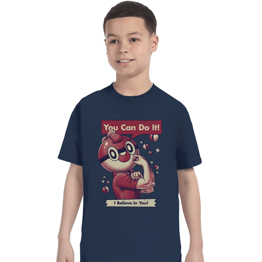 Shirts T-Shirts, Youth / XL / Navy I Believe In You