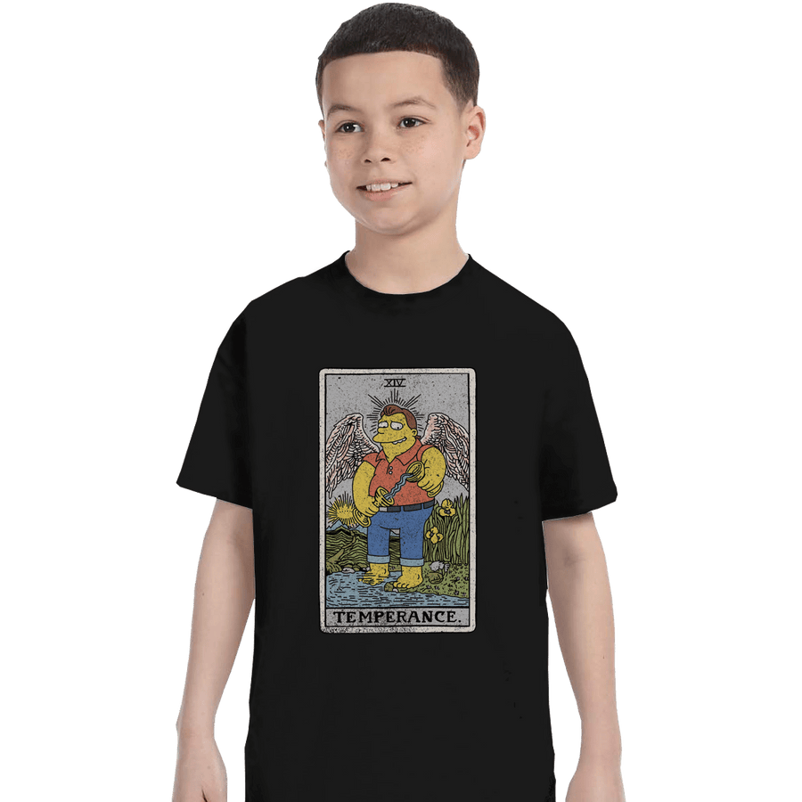 Shirts T-Shirts, Youth / XL / Black Temperance