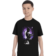 Load image into Gallery viewer, Secret_Shirts T-Shirts, Youth / XS / Black The Cat.
