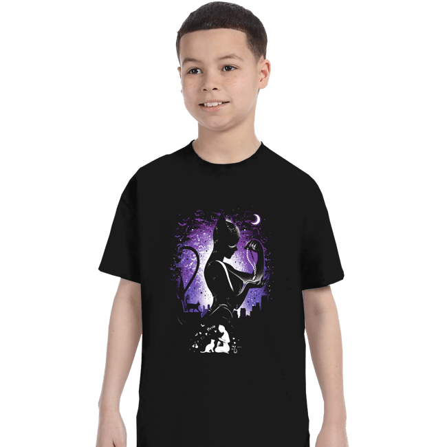Secret_Shirts T-Shirts, Youth / XS / Black The Cat.