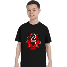 Load image into Gallery viewer, Secret_Shirts T-Shirts, Youth / XS / Black Squid Game Banzai
