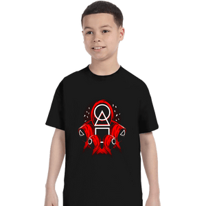 Secret_Shirts T-Shirts, Youth / XS / Black Squid Game Banzai
