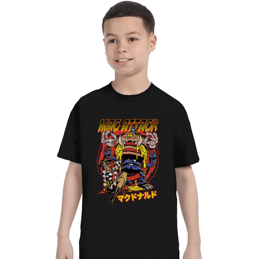 Shirts T-Shirts, Youth / XS / Black Mac Attack