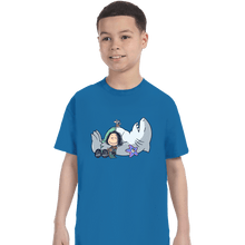Load image into Gallery viewer, Secret_Shirts T-Shirts, Youth / XS / Sapphire Friend Not Nom Nom
