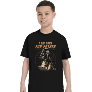 Daily_Deal_Shirts T-Shirts, Youth / XS / Black Vader Cat