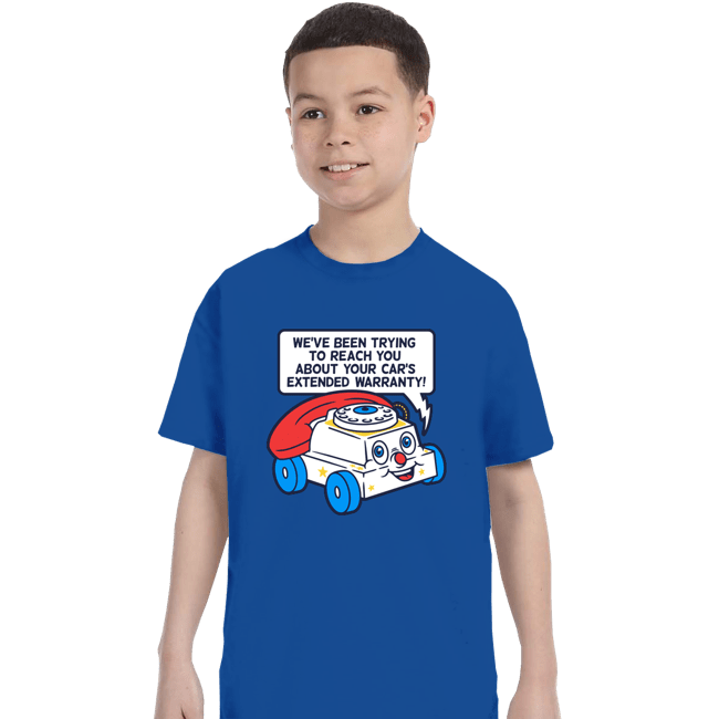 Daily_Deal_Shirts T-Shirts, Youth / XS / Royal Blue Ring Ring