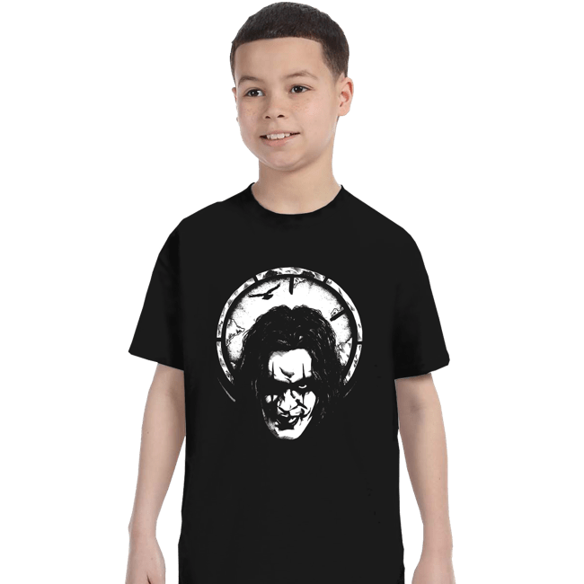 Secret_Shirts T-Shirts, Youth / XS / Black Eric Draven.