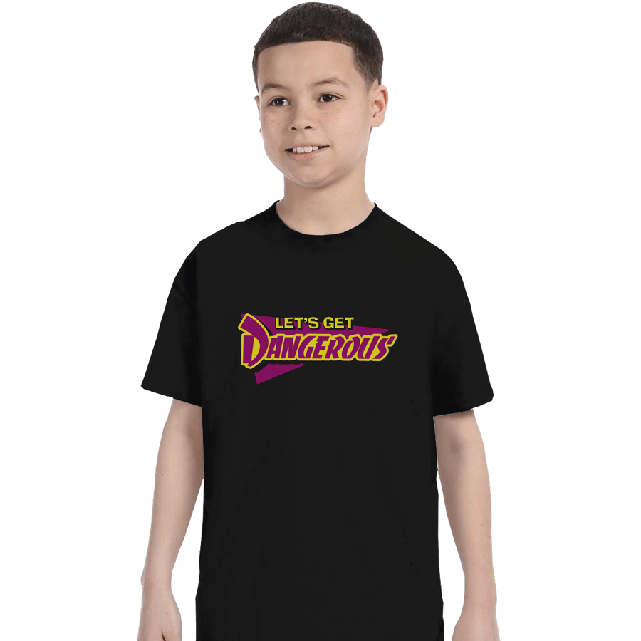 Shirts T-Shirts, Youth / XS / Black Dangerous