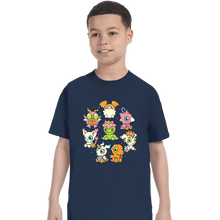 Load image into Gallery viewer, Secret_Shirts T-Shirts, Youth / XS / Navy Digi-Cute!
