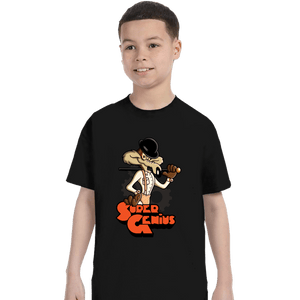 Daily_Deal_Shirts T-Shirts, Youth / XS / Black A Clockwork Genius