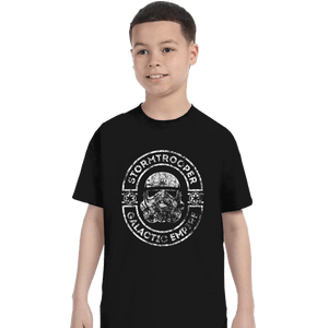 Shirts T-Shirts, Youth / XS / Black Stormtrooper Galactic Empire