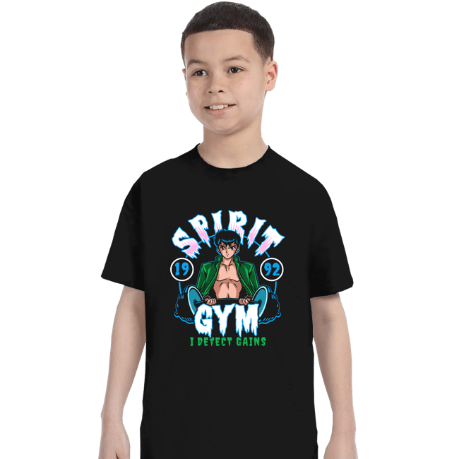 Daily_Deal_Shirts T-Shirts, Youth / XS / Black Spirit Gym