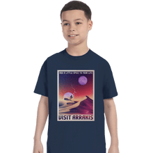 Load image into Gallery viewer, Shirts T-Shirts, Youth / XL / Navy Visit Arrakis
