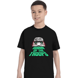 Daily_Deal_Shirts T-Shirts, Youth / XS / Black Dawn Of The Troops