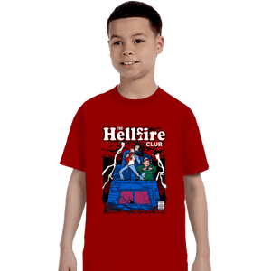Daily_Deal_Shirts T-Shirts, Youth / XS / Red The Hellfire Club Comics