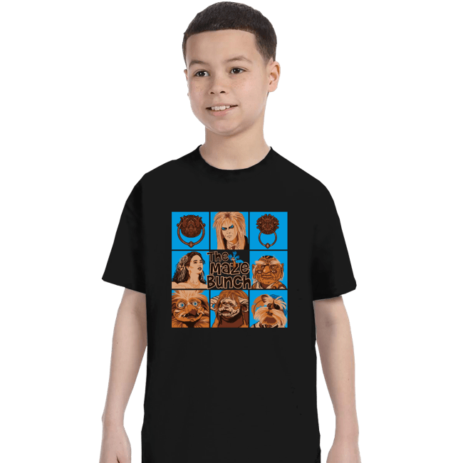 Daily_Deal_Shirts T-Shirts, Youth / XS / Black The Maze Bunch
