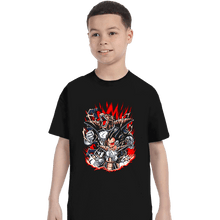 Load image into Gallery viewer, Daily_Deal_Shirts T-Shirts, Youth / XS / Black A Saiyan Prince
