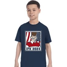 Load image into Gallery viewer, Shirts T-Shirts, Youth / XS / Navy Clone High President
