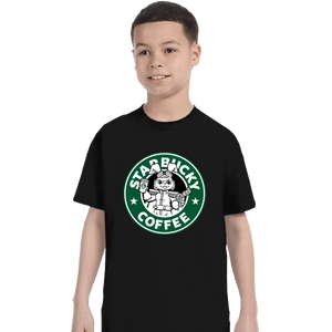 Shirts T-Shirts, Youth / XS / Black Starbucky Coffee