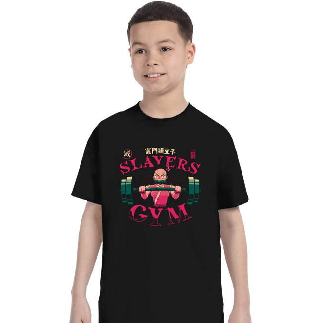 Secret_Shirts T-Shirts, Youth / XS / Black Nezuko Slayers Gym