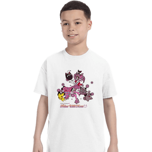 Shirts T-Shirts, Youth / XS / White Trainer Chibi Moon