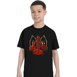 Shirts T-Shirts, Youth / XS / Black The Four Spidermen