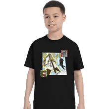 Load image into Gallery viewer, Secret_Shirts T-Shirts, Youth / XS / Black Bizarre Fight
