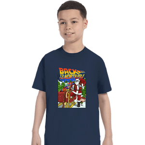 Secret_Shirts T-Shirts, Youth / XS / Navy Back To The North Poll