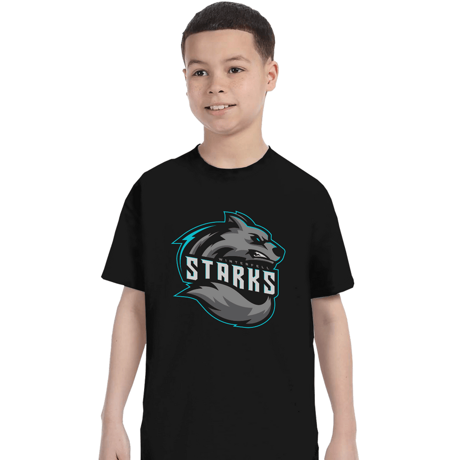 Shirts T-Shirts, Youth / XL / Black Winterfell Starks