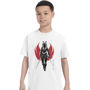 Shirts T-Shirts, Youth / XS / White Fulcrum Sumi-E