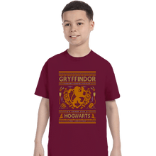 Load image into Gallery viewer, Shirts T-Shirts, Youth / XS / Maroon GRYFFINDOR Sweater
