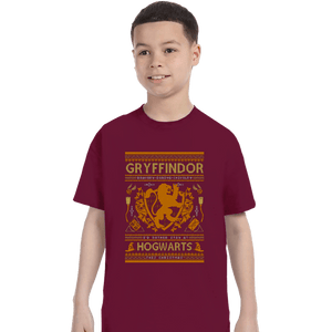 Shirts T-Shirts, Youth / XS / Maroon GRYFFINDOR Sweater