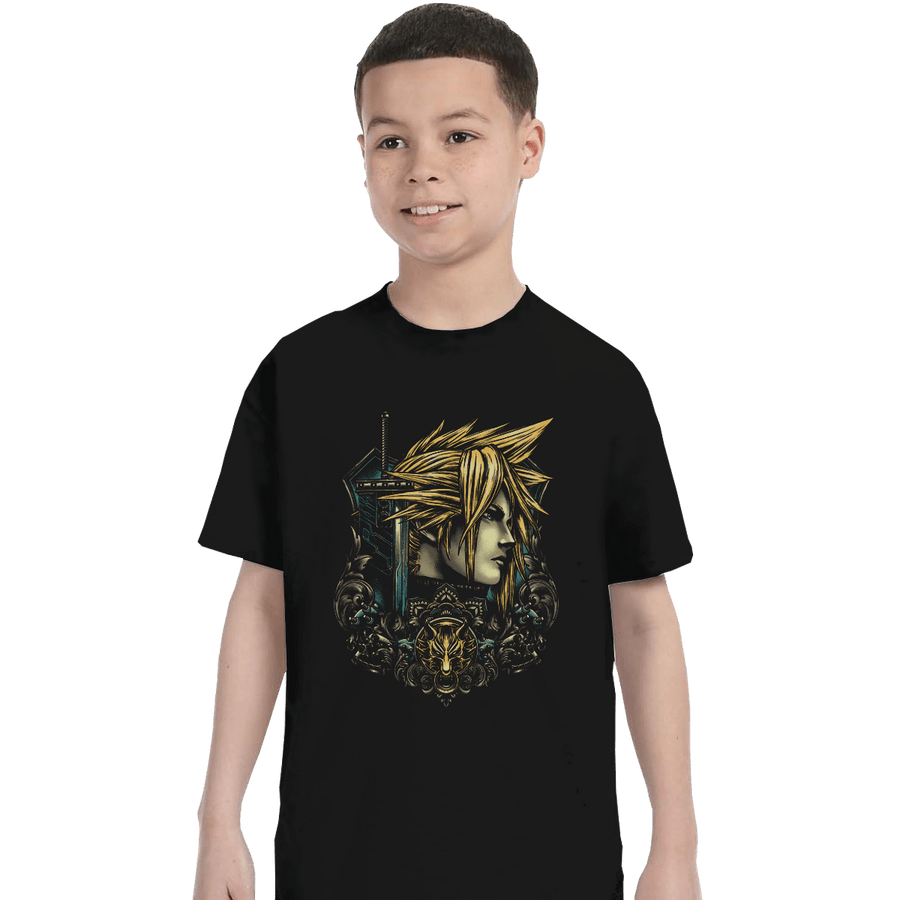 Shirts T-Shirts, Youth / XS / Black Emblem Of The Mercenary