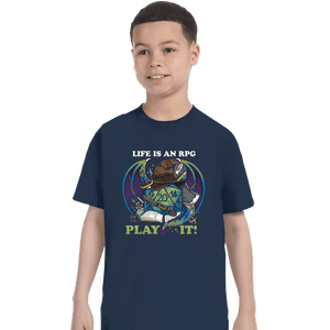 Shirts T-Shirts, Youth / XS / Navy RPG Life