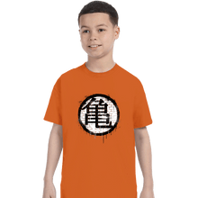 Load image into Gallery viewer, Shirts T-Shirts, Youth / XS / Orange Kame Spray
