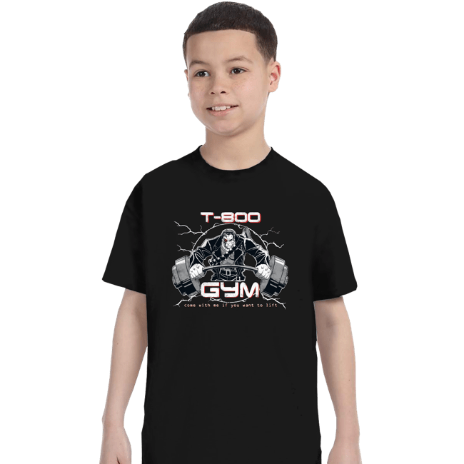 Shirts T-Shirts, Youth / XS / Black T-800 Gym