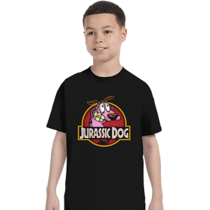 Daily_Deal_Shirts T-Shirts, Youth / XS / Black Jurassic Dog