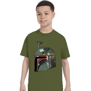 Shirts T-Shirts, Youth / XS / Military Green Paid To Kill