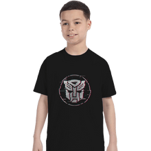 Load image into Gallery viewer, Shirts T-Shirts, Youth / XL / Black Autobots Glitch
