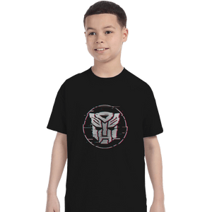 Shirts T-Shirts, Youth / XL / Black Autobots Glitch
